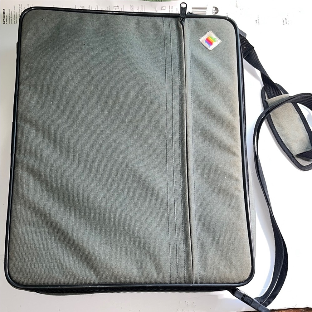 Vintage Apple IIc Personal Computer Carrying Case • Laptop bag • Laptop case